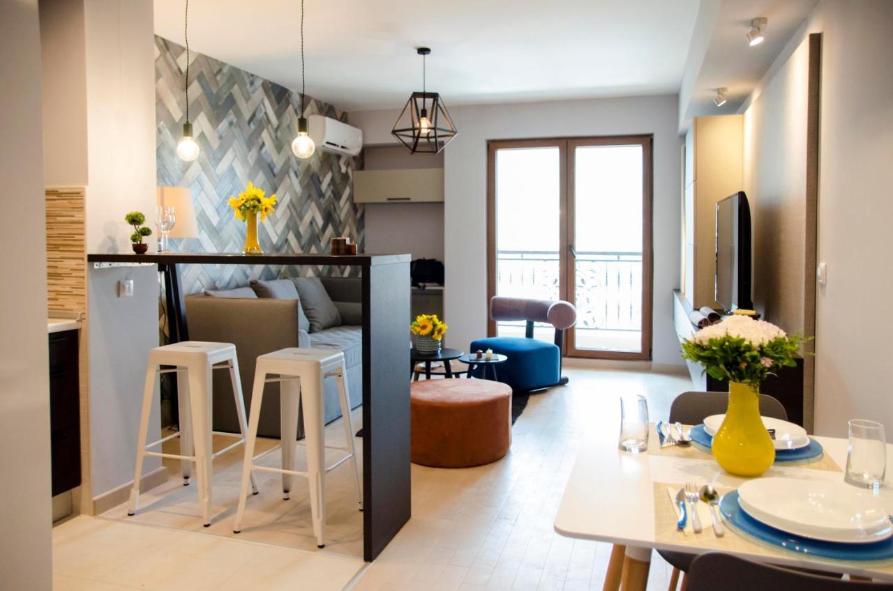 Stylish Studio, Skopje Centre - Private Parking - Panoramic Views Экстерьер фото