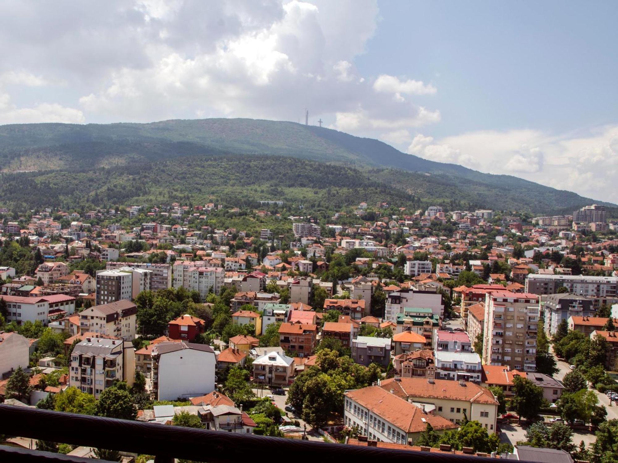 Stylish Studio, Skopje Centre - Private Parking - Panoramic Views Экстерьер фото